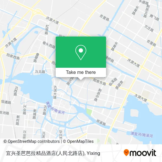 宜兴圣芭芭拉精品酒店(人民北路店) map