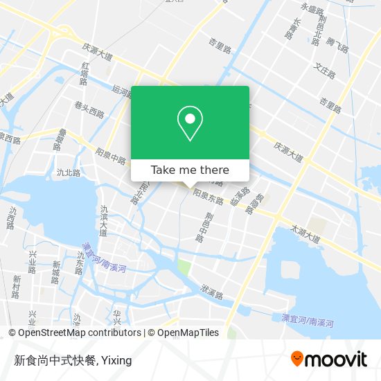 新食尚中式快餐 map