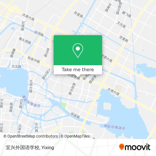 宜兴外国语学校 map