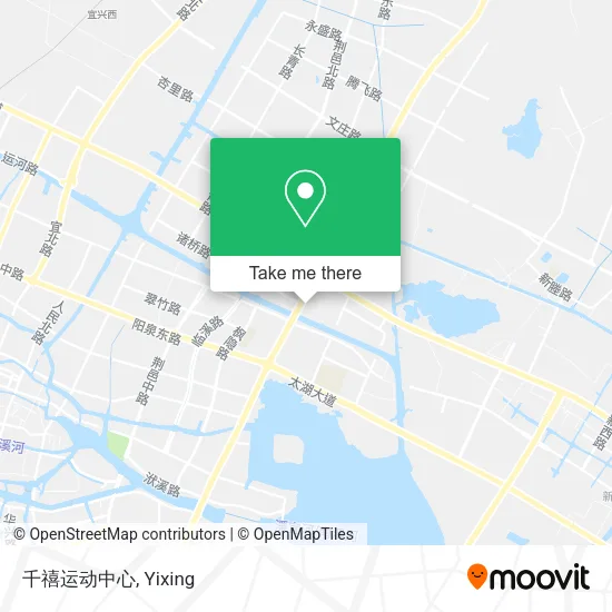 千禧运动中心 map