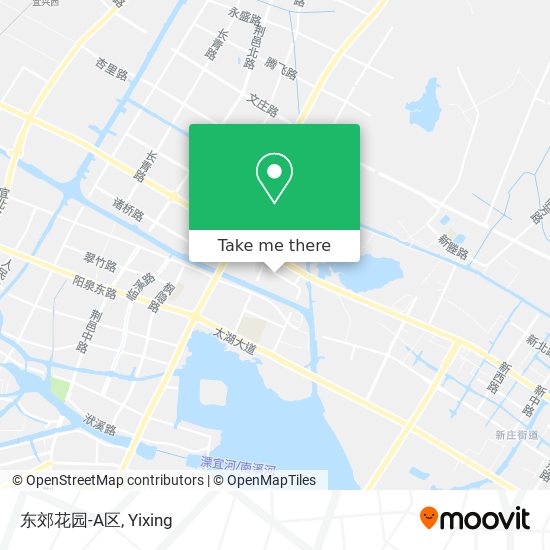 东郊花园-A区 map