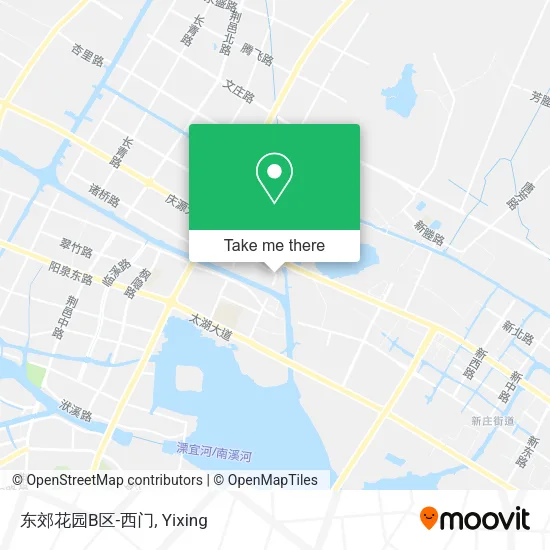 东郊花园B区-西门 map