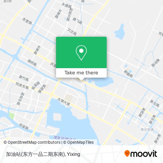 加油站(东方一品二期东南) map