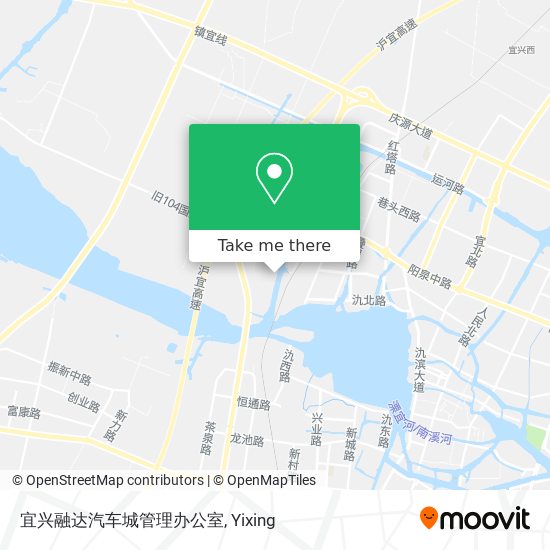 宜兴融达汽车城管理办公室 map