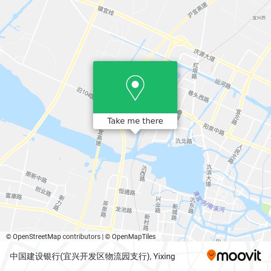 中国建设银行(宜兴开发区物流园支行) map