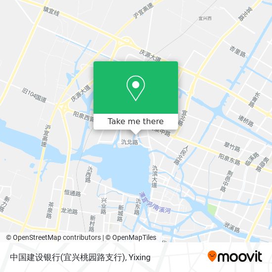中国建设银行(宜兴桃园路支行) map