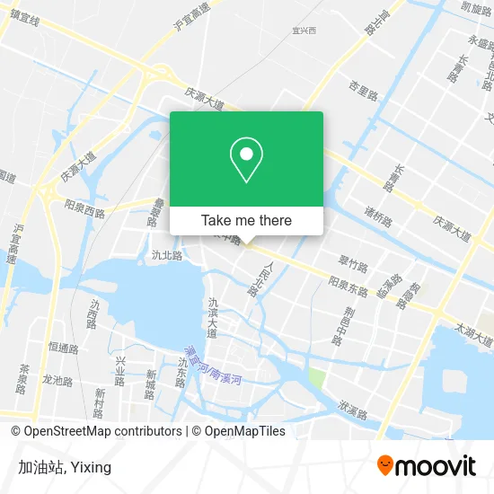 加油站 map