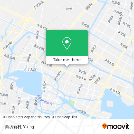 曲坊新村 map