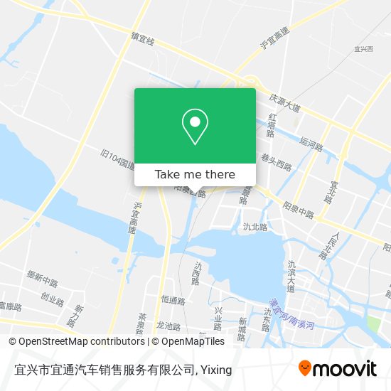 宜兴市宜通汽车销售服务有限公司 map