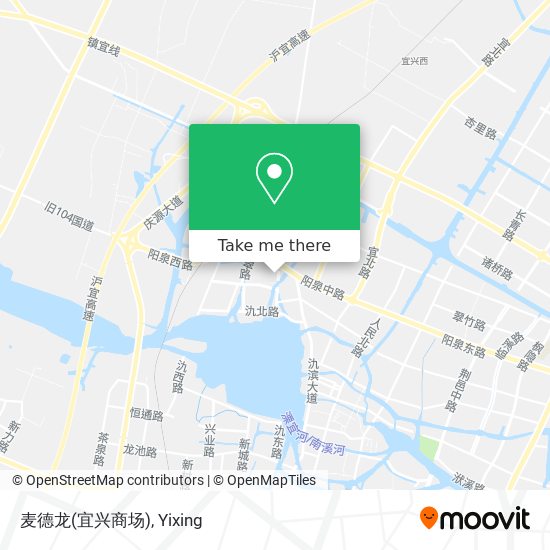 麦德龙(宜兴商场) map