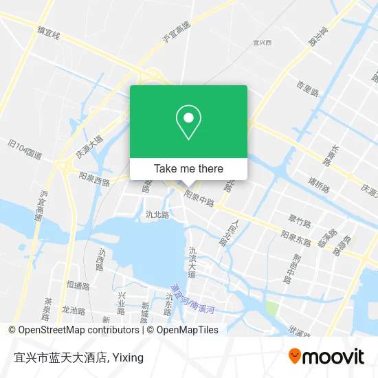 宜兴市蓝天大酒店 map