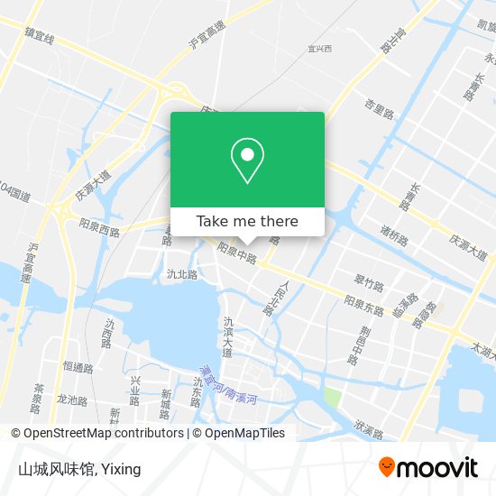 山城风味馆 map