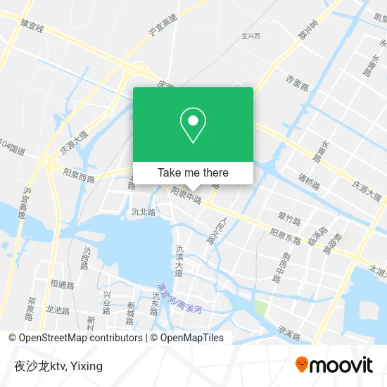 夜沙龙ktv map