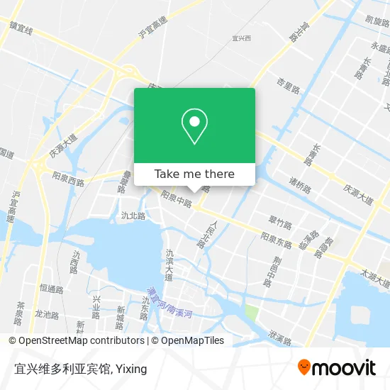 宜兴维多利亚宾馆 map