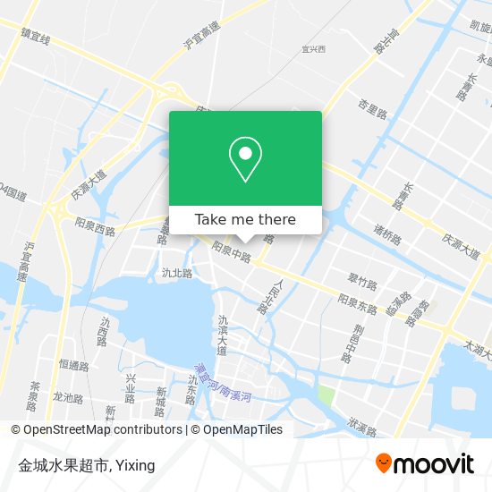 金城水果超市 map