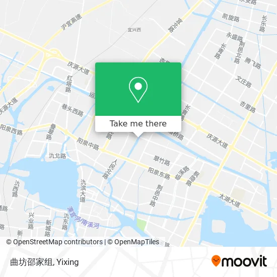 曲坊邵家组 map