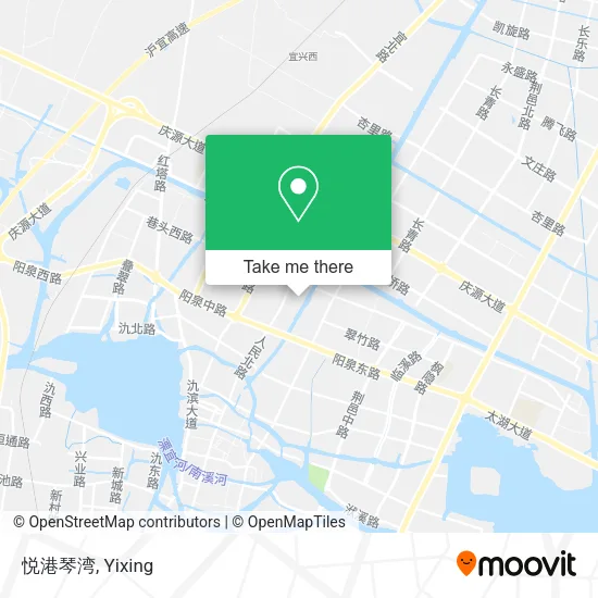 悦港琴湾 map