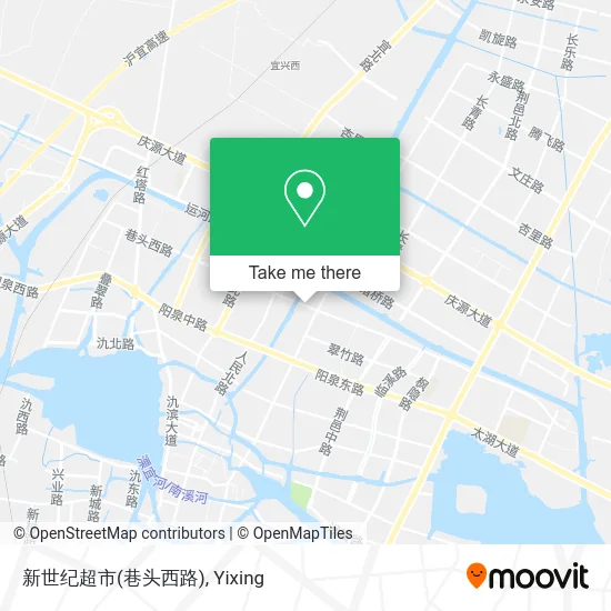 新世纪超市(巷头西路) map