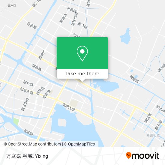 万庭嘉·融域 map