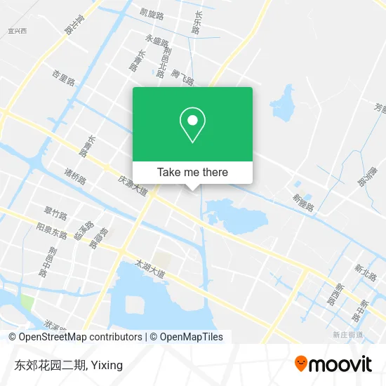 东郊花园二期 map