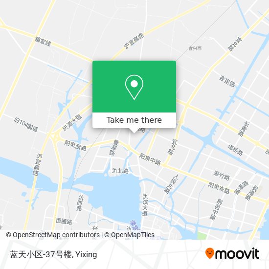 蓝天小区-37号楼 map