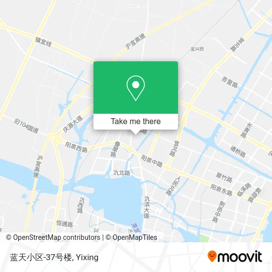 蓝天小区-37号楼 map