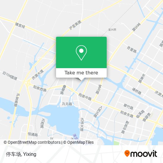 停车场 map
