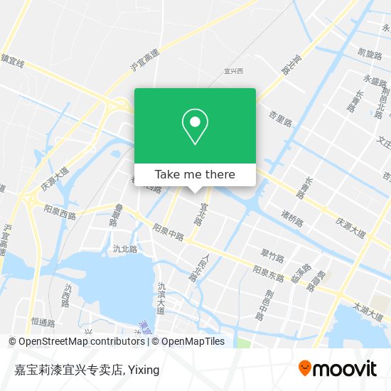 嘉宝莉漆宜兴专卖店 map