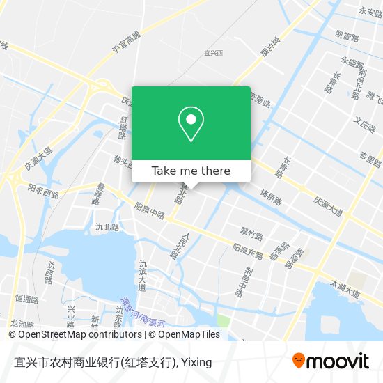 宜兴市农村商业银行(红塔支行) map