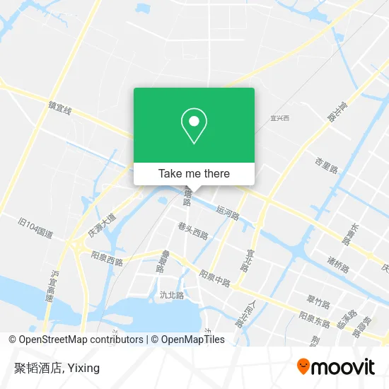 聚韬酒店 map