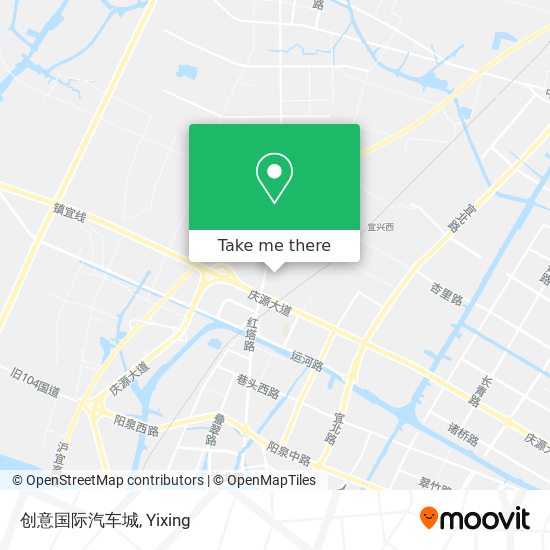 创意国际汽车城 map