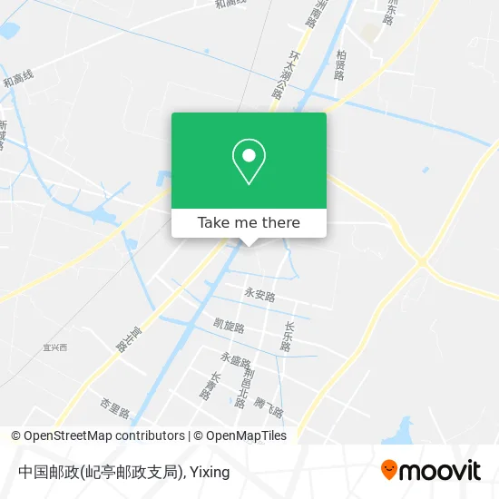 中国邮政(屺亭邮政支局) map