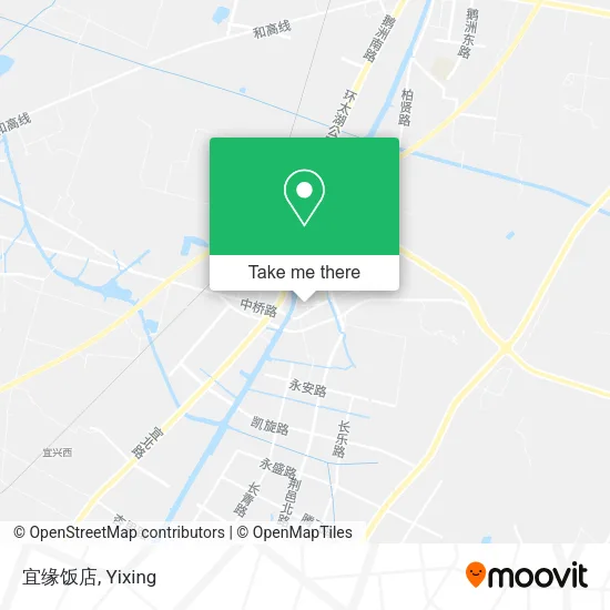 宜缘饭店 map
