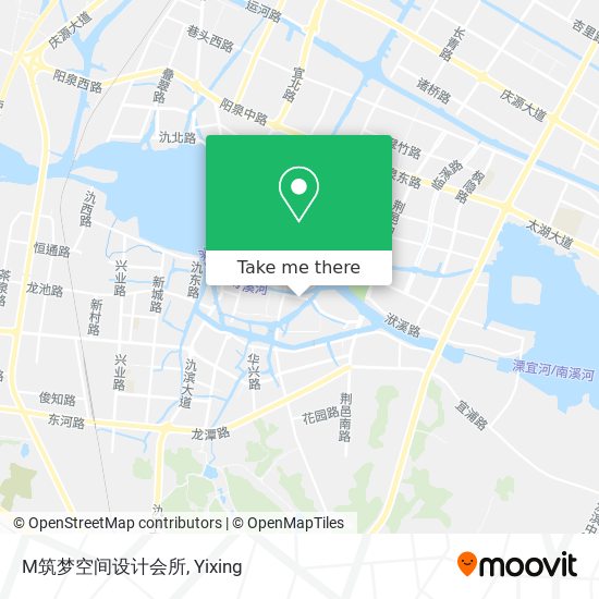 M筑梦空间设计会所 map