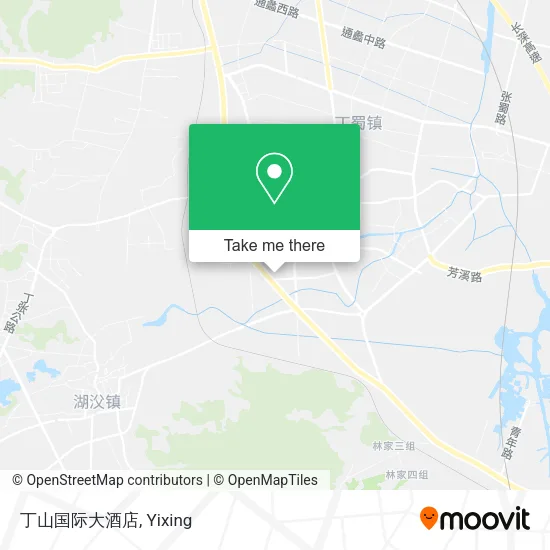 丁山国际大酒店 map