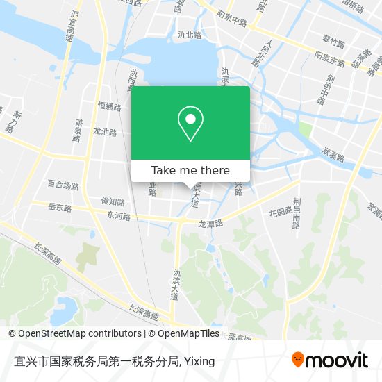 宜兴市国家税务局第一税务分局 map