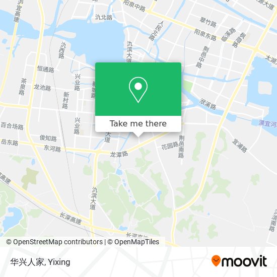 华兴人家 map