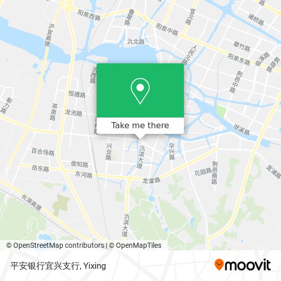 平安银行宜兴支行 map