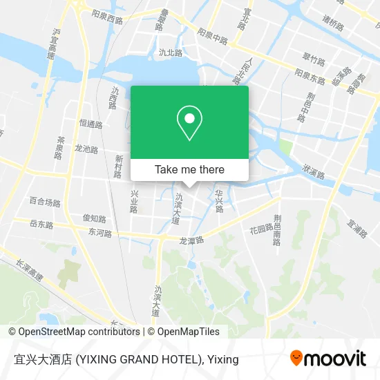 宜兴大酒店 (YIXING GRAND HOTEL) map