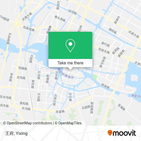王府 map