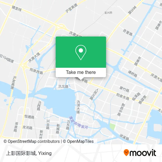 上影国际影城 map