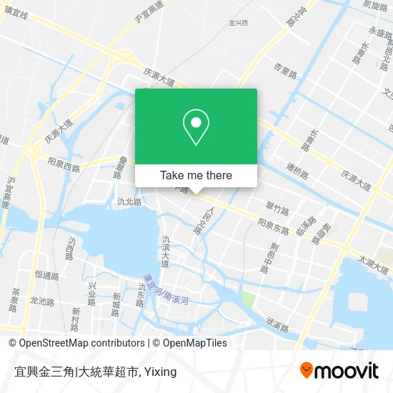 宜興金三角|大統華超市 map