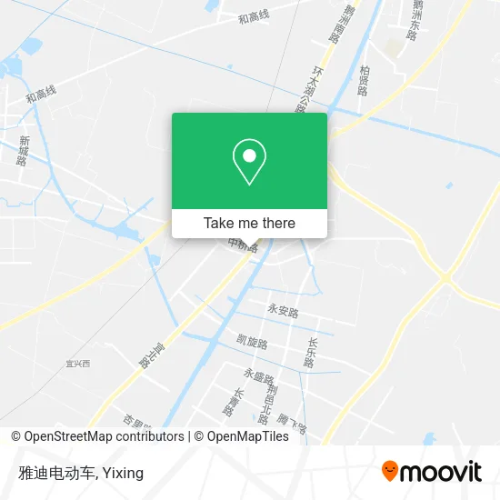 雅迪电动车 map