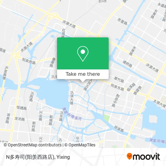 N多寿司(阳羡西路店) map