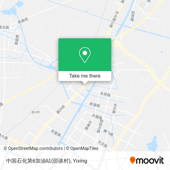 中国石化第6加油站(邵谈村) map