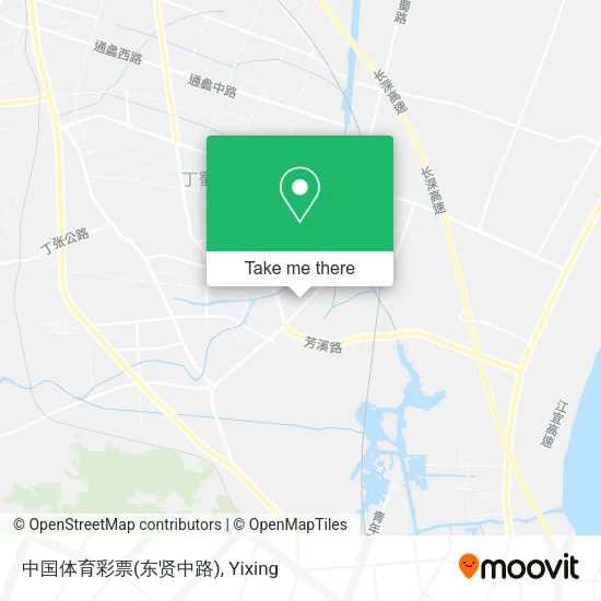 中国体育彩票(东贤中路) map