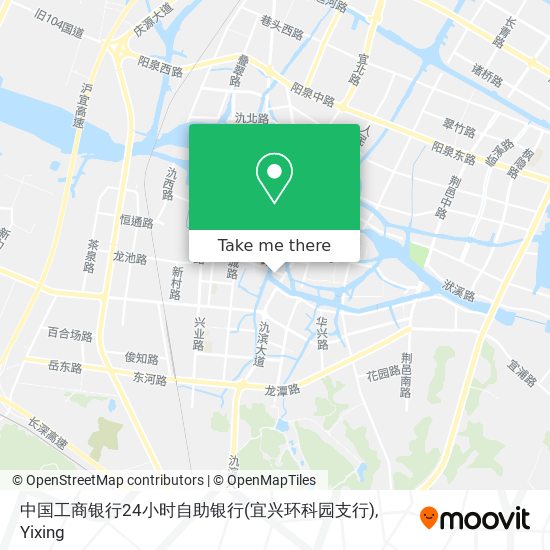 中国工商银行24小时自助银行(宜兴环科园支行) map