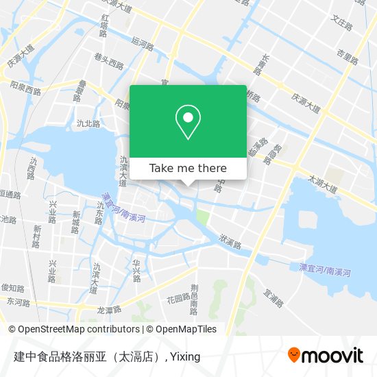 建中食品格洛丽亚（太滆店） map