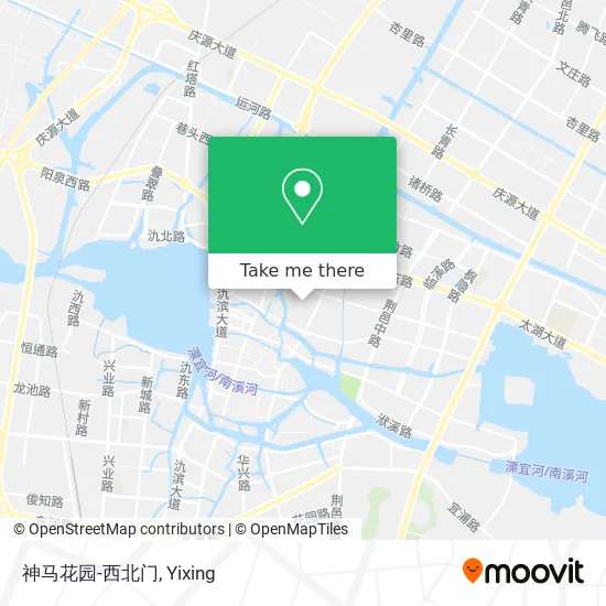 神马花园-西北门 map