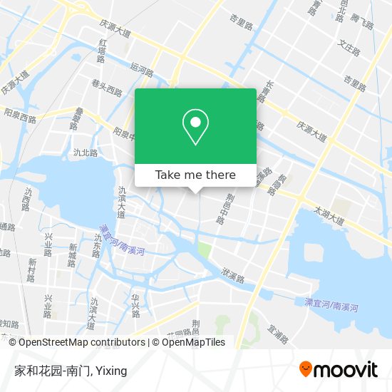 家和花园-南门 map